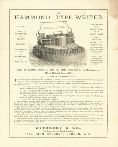 Wetherby & Co, High Holborn, Londra