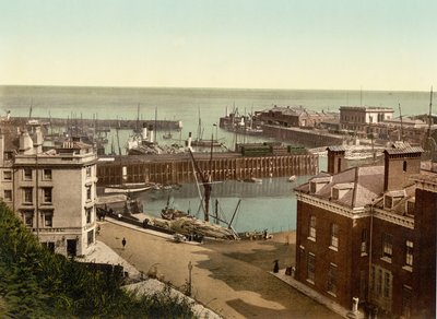The Harbour, Folkestone (el renginde fotoğraf) by English School