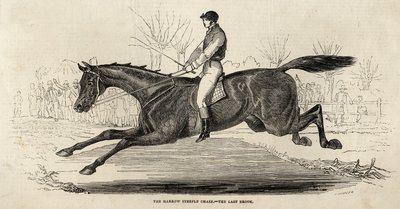 Harrow Steeple Chase: The Illustrated London News