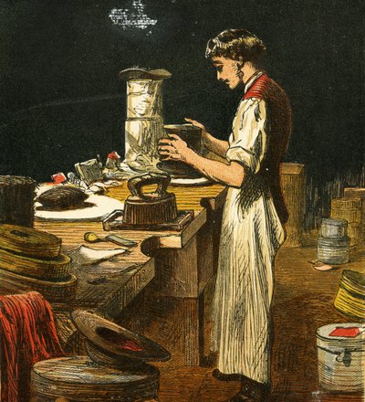 Şapkacı, 1867 by English School