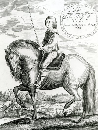 Yorke Yüksek Doğmuş Prens James Duke, 1640-50 by English School