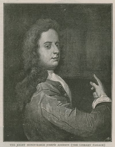 Saygıdeğer Joseph Addison by English School