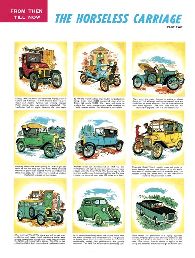 Horseless Carriage, arabanın tarihi by English School