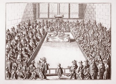 Avam Kamarası, 1648 baskısından by English School
