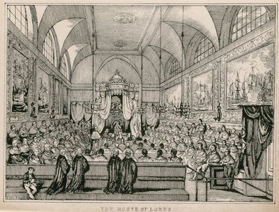 Lordlar Kamarası, Westminster, Londra by English School