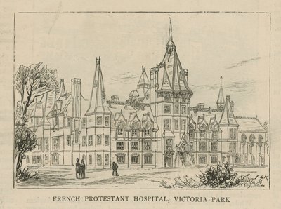 İngiltere'deki Huguenotlar: Fransız Protestan Hastanesi, Victoria Park by English School