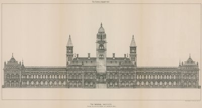 İmparatorluk Enstitüsü: Tasarım Aston Webb ve E Ingress Bell by English School