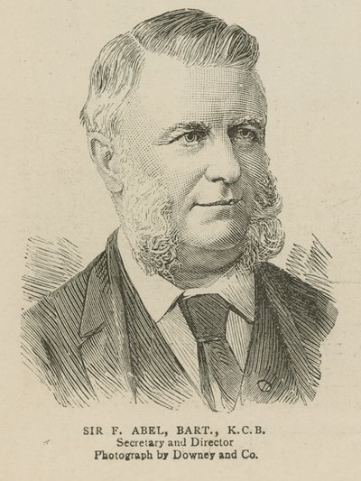 İmparatorluk Enstitüsü: Sir F Abel, Sekreter ve Müdür by English School