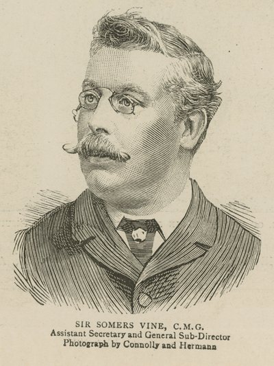 The Imperial Institute: Sir Somers Vine, Sekreter Yardımcısı ve Genel Müdür Yardımcısı by English School