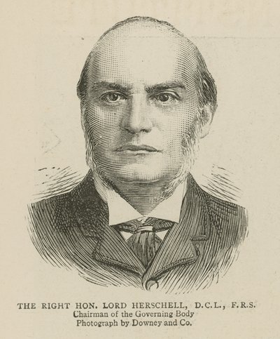 İmparatorluk Enstitüsü: Çok Sayın Lord Herschell, Yönetim Kurulu Başkanı by English School