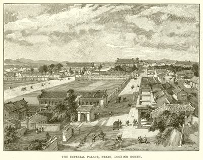 İmparatorluk Sarayı, Pekin, Kuzeye Bakıyor by English School