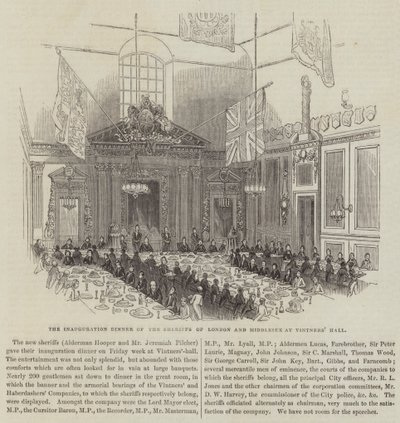 Londra ve Middlesex Şeriflerinin Vintners