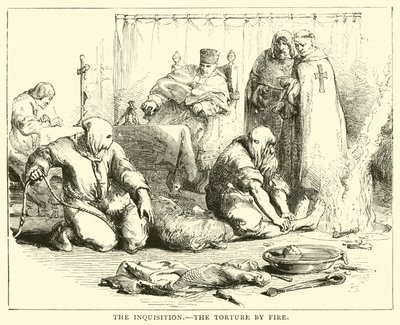 Engizisyon, ateşle işkence by English School