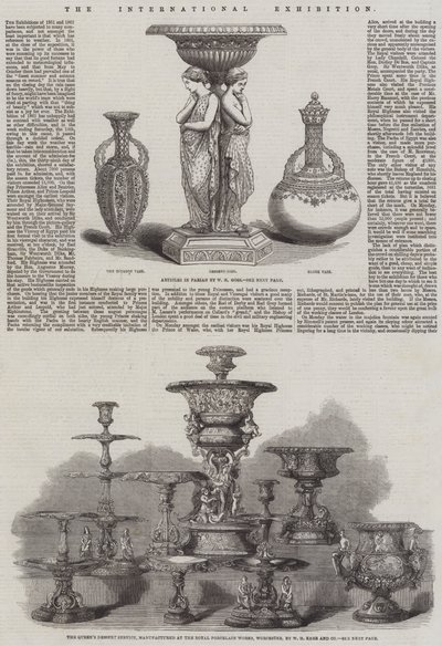 Uluslararası Sergi (gravür) by English School