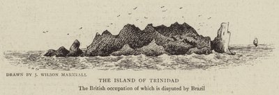 Trinidad Adası (gravür) by English School