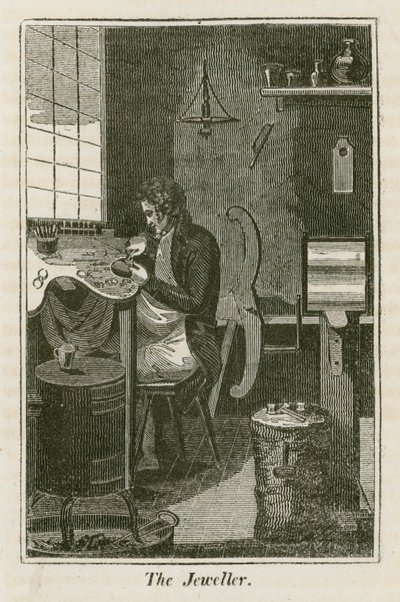 Kuyumcu (gravür) by English School
