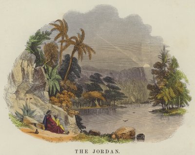 Ürdün (renkli gravür) by English School