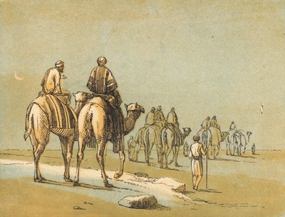 Akil Adamların Yolculuğu (renkli gravür) by English School