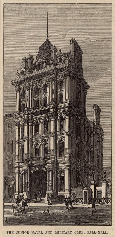 Genç Deniz ve Askeri Kulübü, Pall Mall by English School