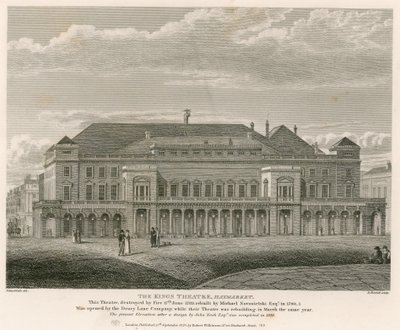 Kings Tiyatrosu, Haymarket, Londra by English School