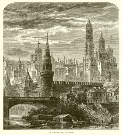 Kremlin, Moskova by English School