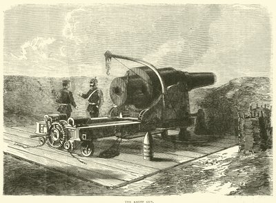 Krupp Silahı, Ekim 1870 by English School