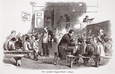 The Lambeth Ragged Okulu (erkekler) by English School