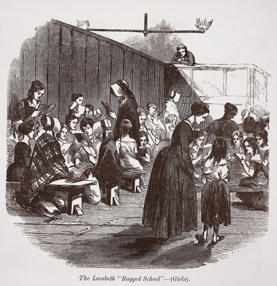 The Lambeth Ragged Okulu (kızlar) by English School