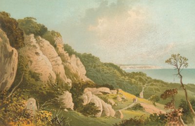 Ventnor - Wight Adası yakınlarındaki Heyelan by English School