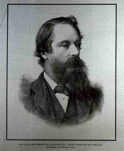 Geç Lord Frederick Cavendish (1836-82), M.P., İrlanda Baş Sekreteri, The Illustrated London News, 13 Mayıs 1882 by English School