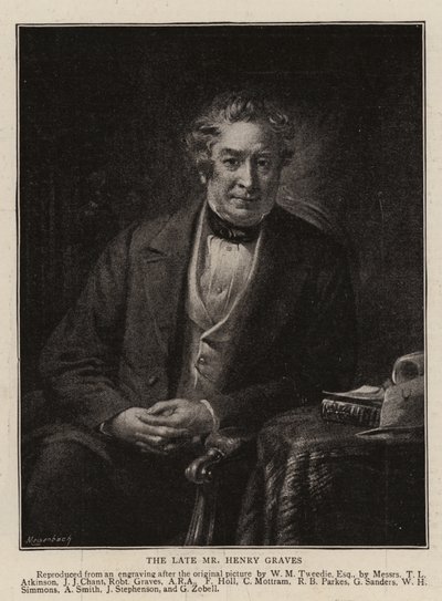 Geç Bay Henry Graves (gravür) by English School