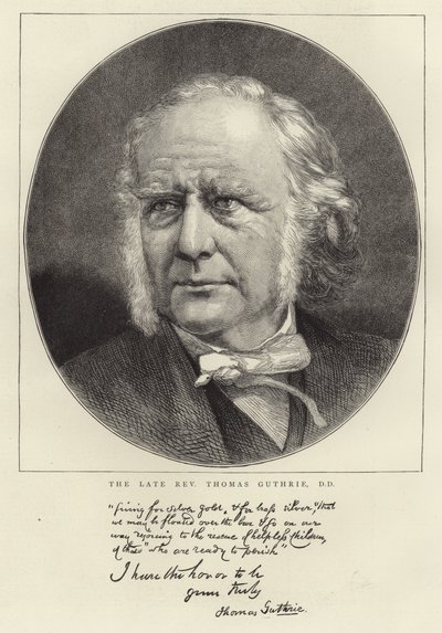 Geç Rev Thomas Guthrie by English School