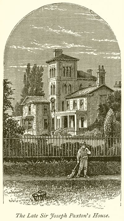 Geç Sir Joseph Paxtons Evi by English School