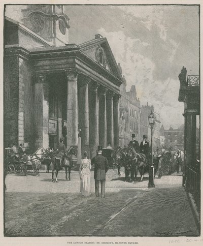 Londra Sezonu: St Georges, Hanover Meydanı by English School