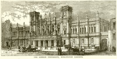 Londra Üniversitesi, Burlington Bahçeleri by English School