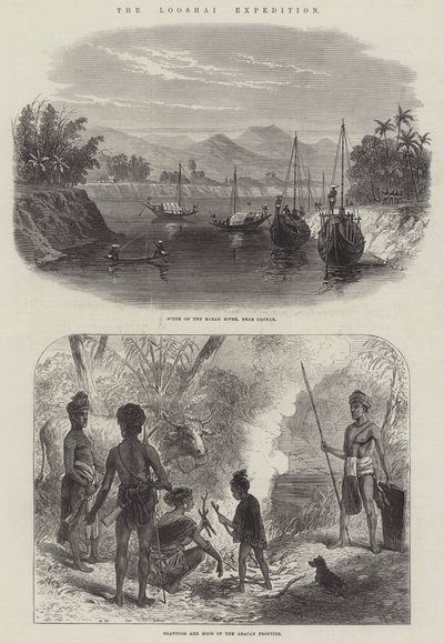 Looshai Seferi (gravür) by English School