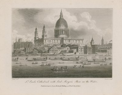 Lord Mayors Gösterisi Thames Nehri