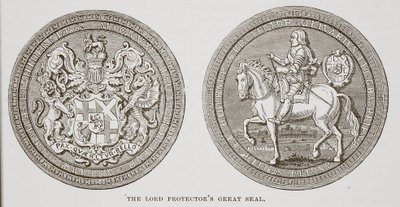 Lord Protectors Büyük Mühür by English School