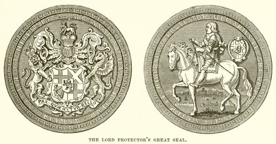Lord Protectors Büyük Mühür by English School