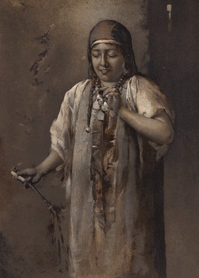 Kayıp Gümüş Parçası (renkli taş baskı) by English School
