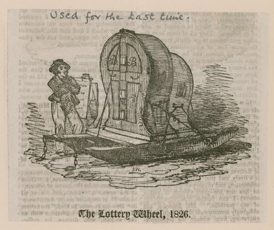 Piyango Çarkı, 1826 by English School