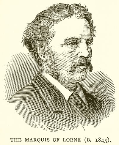 Lorne Markisi (D. 1845) by English School