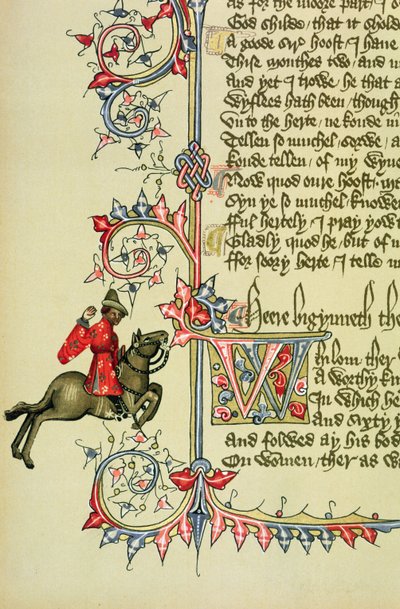 Tüccar, Geoffrey Chaucer