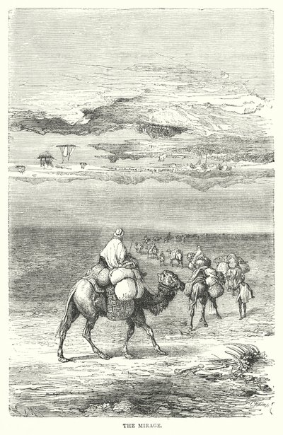 Mirage (gravür) by English School
