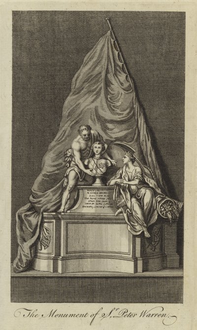 Sir Peter Warren Anıtı by English School