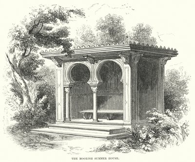 Mağribi Yazlık Evi (gravür) by English School