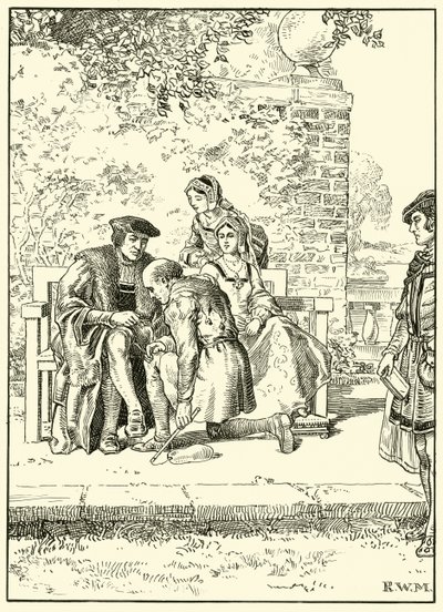Daha Fazla Aile ve Soytarı (kağıt üzerine mürekkep) by English School