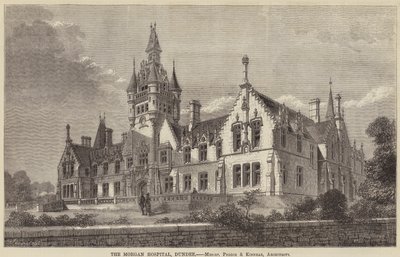 Morgan Hastanesi, Dundee (gravür) by English School