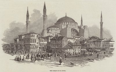Ayasofya Camii (gravür) by English School
