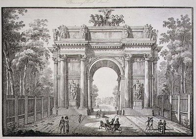 Narva Kapıları, St. Petersburg (lito) by English School